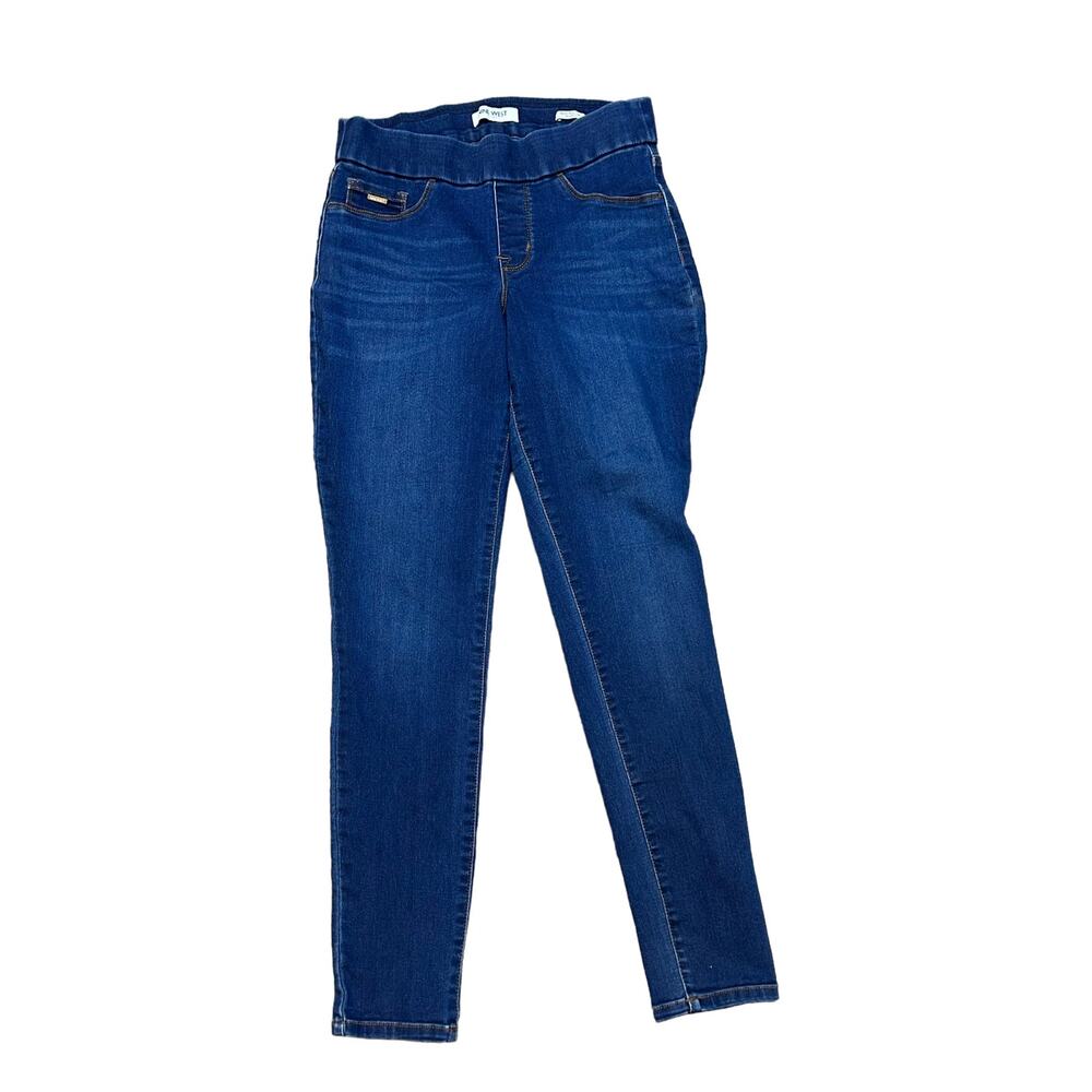 Nine West Women's Heidi‎ Pull-On Skinny Crop Jeans - Size 6